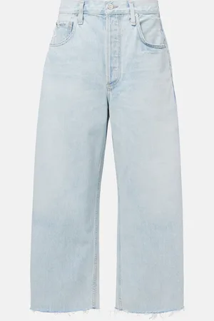 Citizens of Humanity High-Rise Wide-Leg Jeans Annina