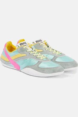 Miu Miu Sneakers Gymnasium aus Veloursleder