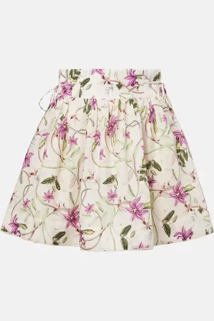 Agua by Agua Bendita Bedruckte Shorts aus Leinen