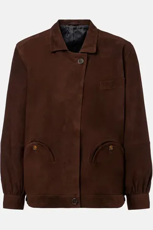 Blazé Milano Blazé Milano Bomberjacke Cleo aus Veloursleder