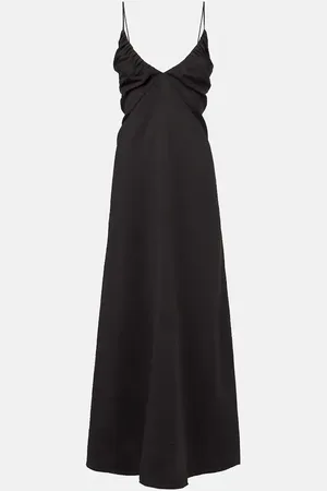 Rohe Róhe Maxikleid aus einem Seidengemisch