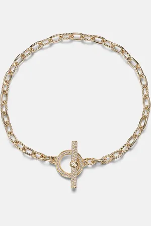 David Yurman Armband DY Madison® aus 18kt Gelbgold mit Diamanten