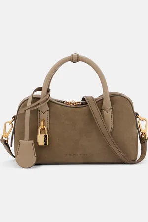 Stella McCartney Schultertasche Ryder Small aus Velourslederimitat