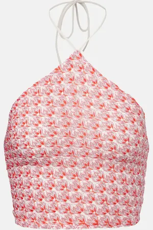Missoni Cropped-Top aus Häkelstrick