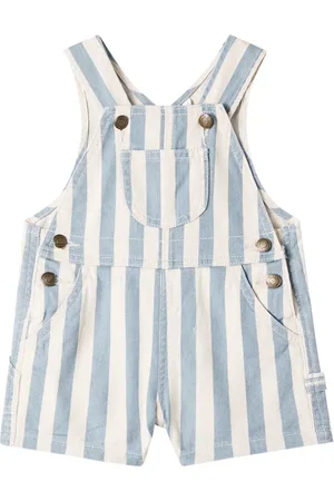 Rylee + Cru Baby Latzhose aus Denim