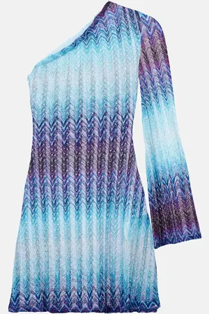 Missoni Minikleid aus Häkelstrick