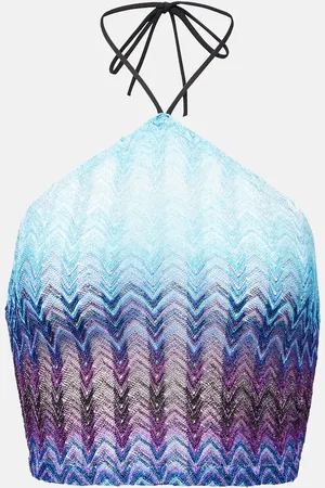 Missoni Cropped-Top aus Häkelstrick