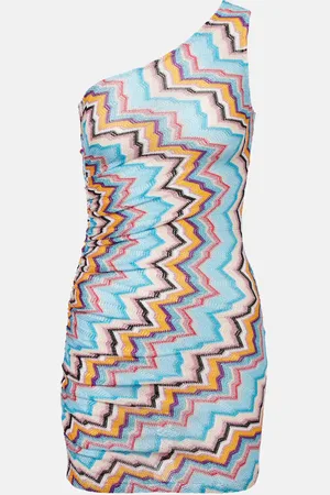 Missoni Minikleid aus Häkelstrick