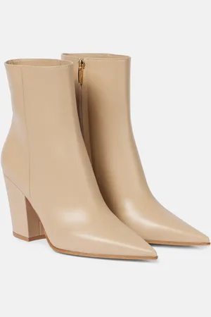 Gianvito Rossi Ankle Boots Keinna 85 aus Leder