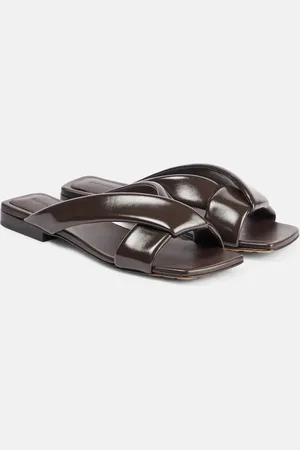 Bottega Veneta Sandalen Riva aus Leder