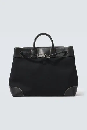 Bottega Veneta Tote Andiamo Voyager mit Leder