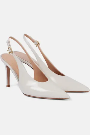 Gianvito Rossi Slingback-Pumps Robbie 85 aus Lackleder