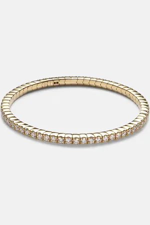 BUCHERER FINE JEWELLERY Armband Stretchy aus 18kt Gelbgold mit Diamanten