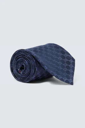Gucci Krawatte GG aus Seiden-Twill