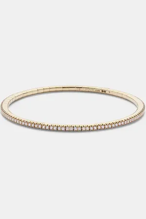 BUCHERER FINE JEWELLERY Armband Stretchy aus 18kt Gelbgold mit Diamanten