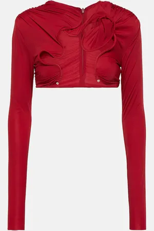 CHRISTOPHER ESBER Cropped-Top Venus aus Mesh