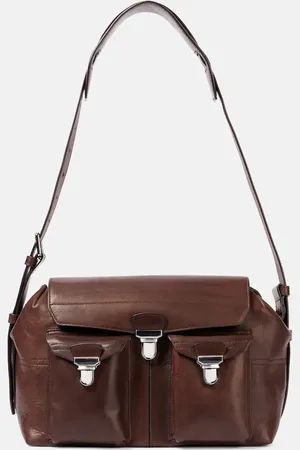 LEMAIRE Schultertasche Gear Medium aus Leder
