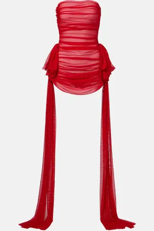 Norma Kamali Minikleid aus Mesh