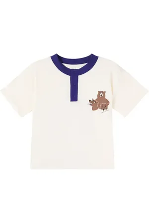 Mini Rodini Bedrucktes T-Shirt aus Baumwoll-Jersey