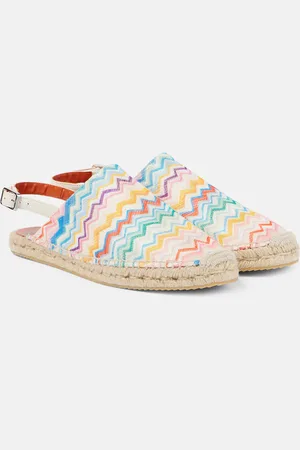 Missoni Espadrilles aus Häkelstrick