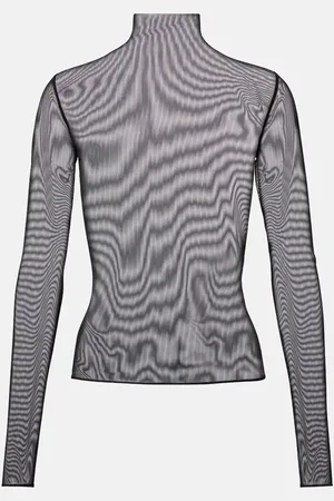 The Frankie Shop Top Tulia aus Mesh