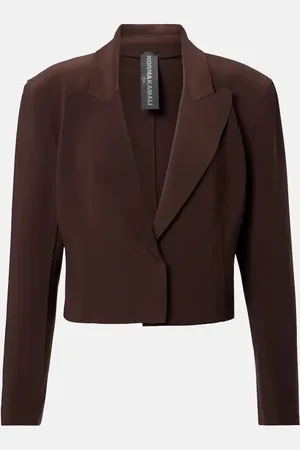 Norma Kamali Blazer aus Jersey