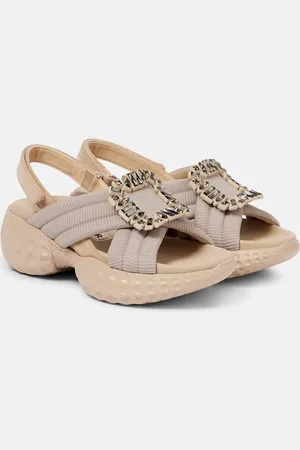 Roger Vivier Verzierte Plateausandalen Viv