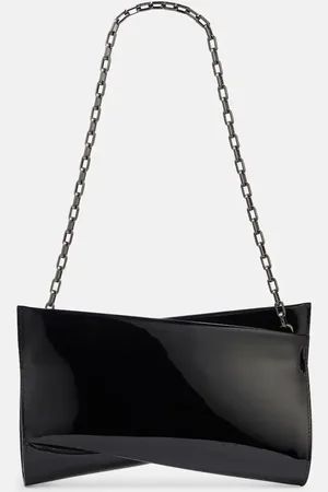 Christian Louboutin Schultertasche Loubitwist Small aus Lackleder