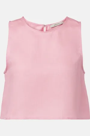 ASCENO Cropped-Top Kobe aus Leinen