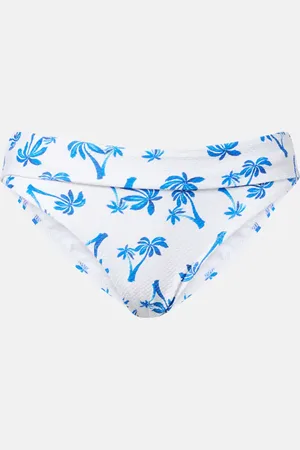 Heidi Klein Bedrucktes Bikini-Höschen Palm Beach