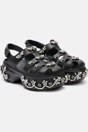Simone Rocha X Crocs Verzierte Plateausandalen Stomp Fisherman