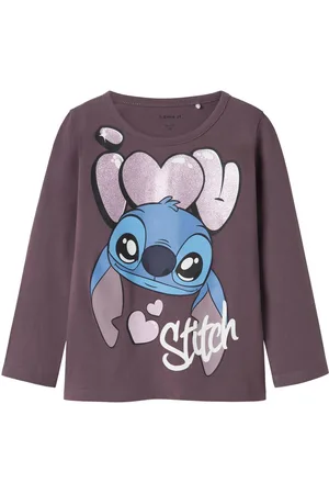 NAME IT Stitch Oberteil Mit Langen Ärmeln