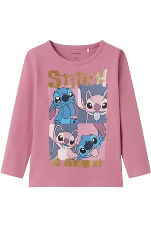 NAME IT Stitch Oberteil Mit Langen Ärmeln