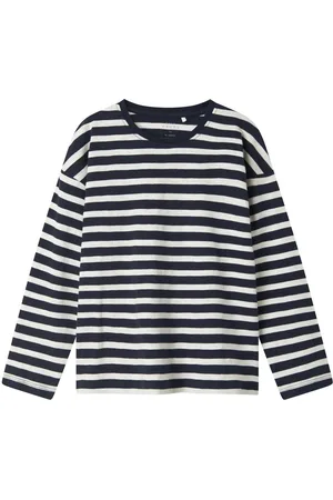 NAME IT Relaxed Fit Oberteil Mit Langen Ärmeln
