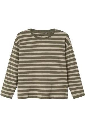 NAME IT Relaxed Fit Oberteil Mit Langen Ärmeln