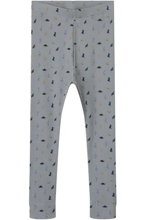 NAME IT Dinosaurierprint Lange Unterhose