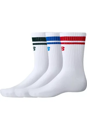 New Balance Unisex NB Essentials Line Midcalf 3 Pack Socken in , Baumwolle, Größe L