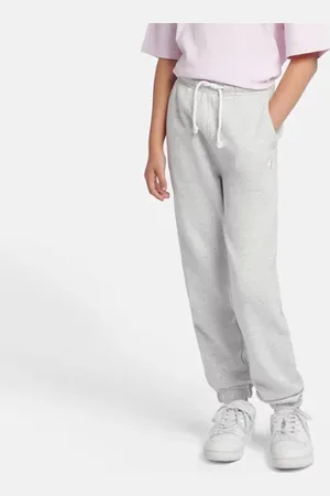 New Balance Mädchen Brush Back Small Logo Jogger in , Baumwollfleece, Größe 10-11 jahre