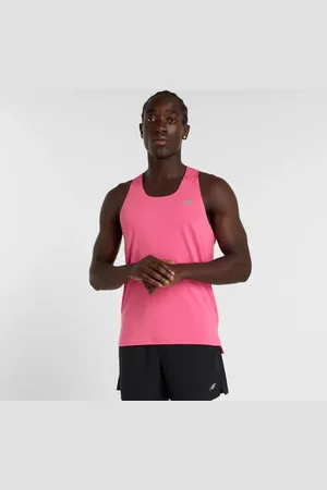 New Balance Herren Race Day Tank in , Poly-Strick, Größe L