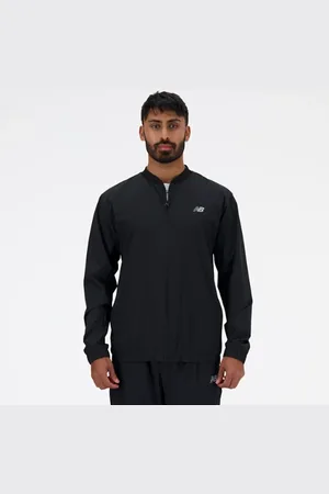 New Balance Herren Stretch Bomber Jacket in , Polywoven, Größe L