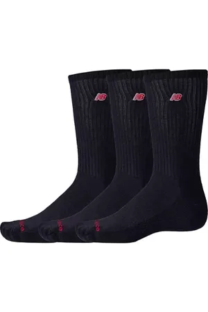 New Balance Unisex Patch Logo Crew 3 Pack in , Baumwolle, Größe L