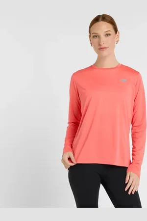 New Balance Damen Sport Essentials Long Sleeve in , Poly-Strick, Größe L