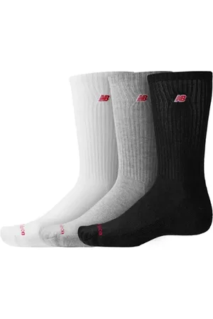 New Balance Unisex Patch Logo Crew 3 Pack in , Baumwolle, Größe L
