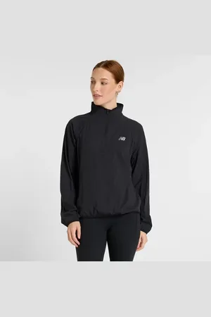 New Balance Damen Ultra Light Half Zip in , Polywoven, Größe L