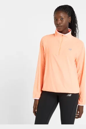 New Balance Damen Ultra Light Half Zip in , Polywoven, Größe L