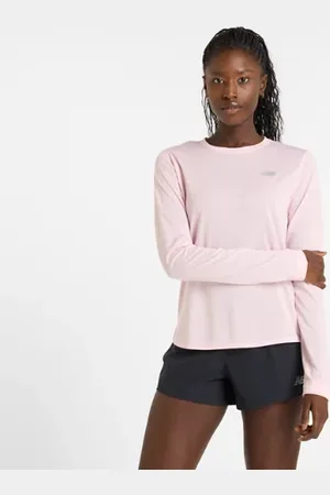 New Balance Damen Athletics Long Sleeve in , Poly-Strick, Größe 2XL