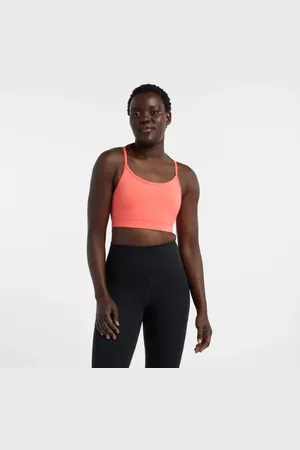 New Balance Damen NB Essential Yoga Bra in , Poly-Strick, Größe L
