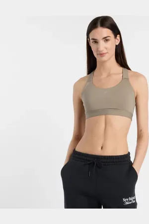 New Balance Damen NB Essential Train Bra in , Poly-Strick, Größe L