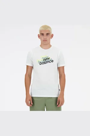 New Balance Herren Sport Essentials Heathertech Graphic T-Shirt in , Poly-Strick, Größe 2XL