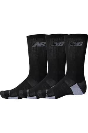 New Balance Unisex Performance Cushioned Crew 3 Pack in , Poly Knit, Größe L